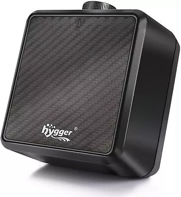 £39.99 • Buy Hygger 10W Adjustable Aquarium Air Pump, 2 Outlet Ports For 70-2000L Fish Tanks