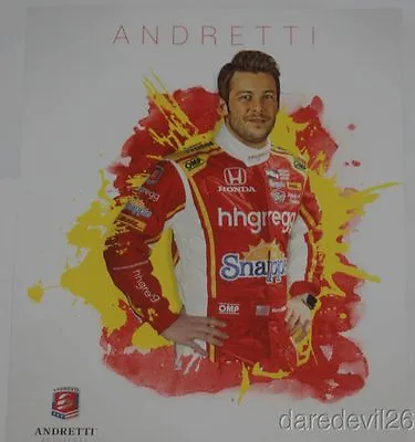 2016 Marco Andretti Hhgregg Honda Dallara Indy Car Postcard • $4.99