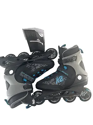 K2 Kinetic 80 Pro M Rollerblade Recreation Men's Size 9 Black And Blue • $64.99
