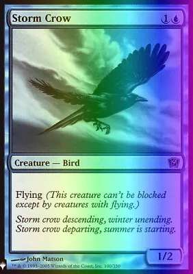 MTG Storm Crow (31/124) Mystery Booster Retail Edition Foils NM FOIL • $0.99