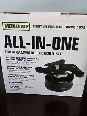 Moultrie All-in-One Timer Battery-Powered Programmable Feeder Kit Hunting SEALED • $39.99