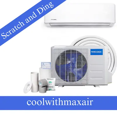 9k Btu MRCOOL Advantage 4TH Gen Ductless Heat Pump+AC Split SCRATCH AND DING • $629