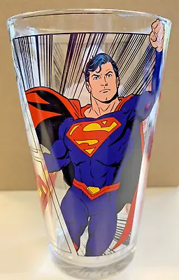 Superman Man Of Steel - Dc Glass Tumbler - New In Box • $5.14