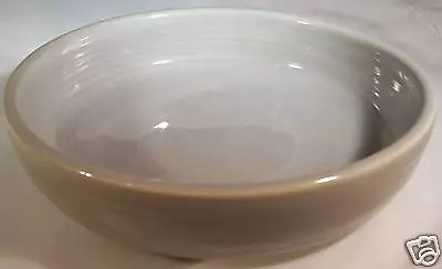 Vintage Homer Laughlin Co. Fiesta Gray 6  Diameter Shallow Dessert Bowl! • $55.95