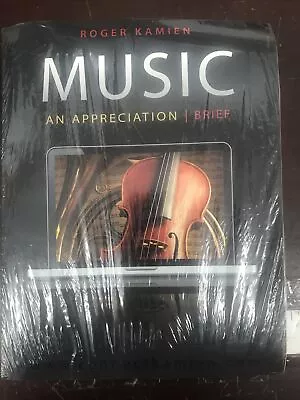 Music: An Appreciation Brief Edition W/5-CD Set Roger Kamien Wrapped In Plastic • $79.09