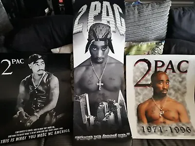 Tupac Shakur 2Pac Posters X3 • £12