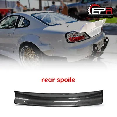 For Nissan S15 Silvia Carbon Fiber Rear Trunk Spoiler Wing Lip RB Style Bodykits • $761.04