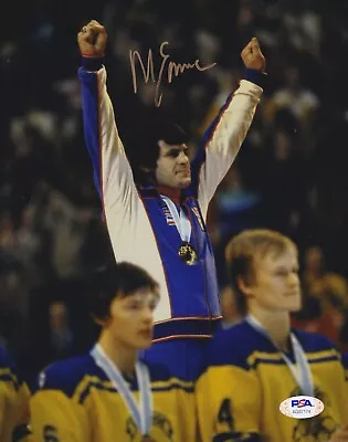 MIKE ERUZIONE Signed Autograph Auto 8x10 Photo TEAM USA Olympics Miracle PSA/DNA • $34.99