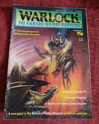 Warlock - The Fighting Fantasy Magazine - Issue 1 • £45