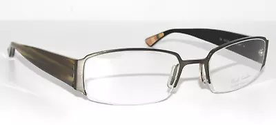 New Authentic Paul Smith Eyeglasses Ps-197 A Gunmetal / Olive / Black 53-18-145 • $44.99