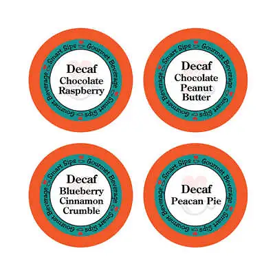 Decaf Coffee Variety Sampler Pack Single-Serve Pods For Keurig K-cup Brewers • $35.98