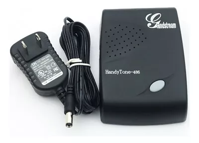 Grandstream Handytone HT-486 VoIP Router With 1 FXS + PSTN Port + AC Adapter • $23