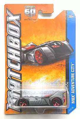 Matchbox - MBX City - Gray/Silver Batmobile - New On Card • $3.99