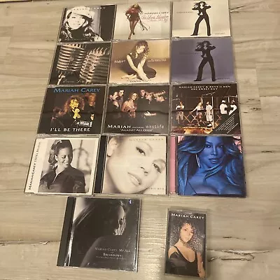 HUGE Mariah Carey IMPORT CD LOT  I Still Believe Shake It Off Fantasy Breakdown • $119.99