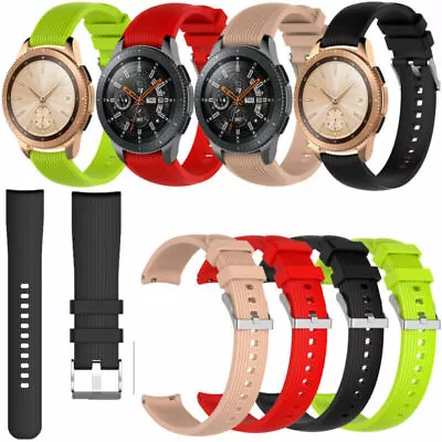 $10.91 • Buy 20/22MM Silicone Watch Band Strap For Samsung Galaxy Watch 42mm & 46mm SM-R800