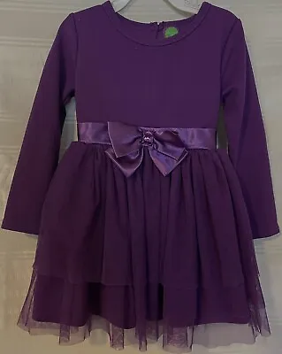 Dollie & Me Girls Deep Purple Tutu Dress Size 5 • $8