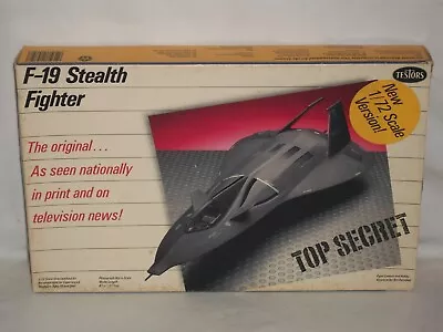 Testors 1/72 Scale F-19 Stealth Fighter. • $30