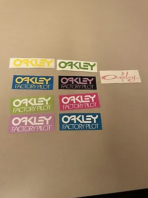 Oakley Factory Pilot Vintage Stickers • $25