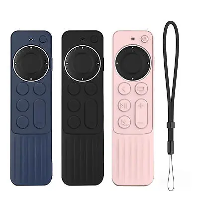 $17.59 • Buy Silicone Protective Case For Apples TV 4K 3rd Gen Siri Remote 2022 Cover 