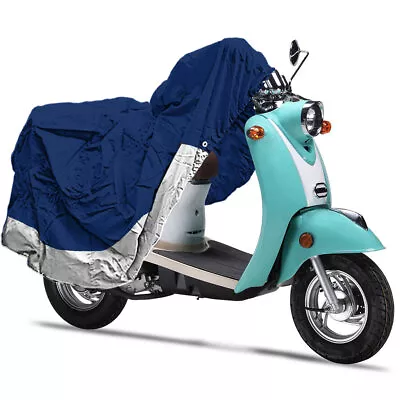 NEW SCOOTER MOPED COVER For VESPA SUZUKI HONDA YAMAHA STORAGE COVERS 80  LENGTH • $19.99