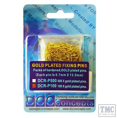 £3.95 • Buy DCR-P100 DCC Concepts OO/HO Scale Point Rodding Pins (100)