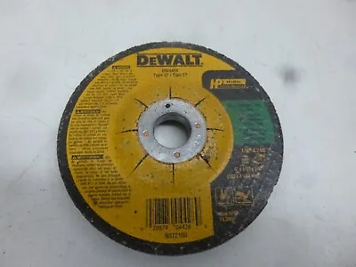 DEWALT T27 Depressed Center Wheels 4  5/8  Arbor Hole PACK OF 6 DW4428 • $9.99