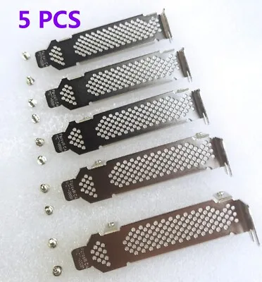 5PCS Low Profile Bracket For M1015 M5015 LSI 9210 9211 9265 9271-8i P420 P410 US • $4
