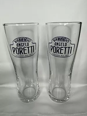 2x Birrificio Angelo Poretti Tall Half Pint Glass • £7.99