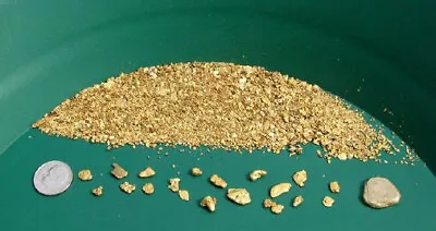 Gold Paydirt Unsearched Full Of Alaskan Gold Flakes!! • $11.01