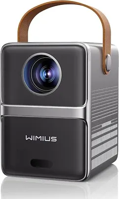 WIMIUS P61 Mini Projector 1080P 5G WiFi BT 300  Screen USED LIKE A NEW • $68.39