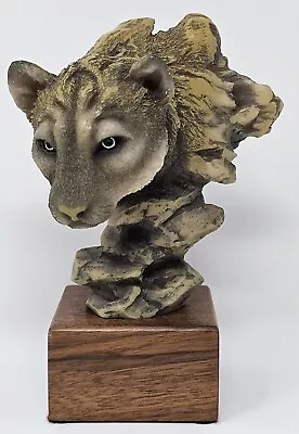 Mill Creek Studios Cougar Sculpture Intuition Realistic Wildlife  Decor • $64.99