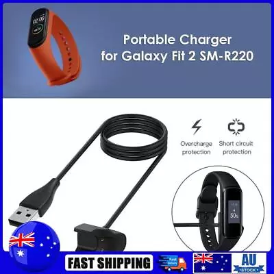 USB Watch Charger Dock For Samsung Galaxy Fit 2 SM-R220 Charging Power Cable • $8.29