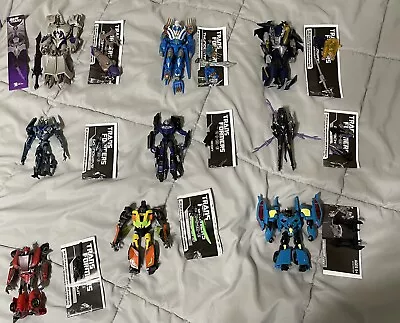 Transformers Prime RiD Decepticon Lot 9 Megatron Soundwave Knockout Vehicon • $549.99