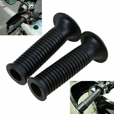 Pair 7/8'' Motorcycle Handlebar Hand Grips Black For BMW R1100 R1150 GS R S F650 • $9.99