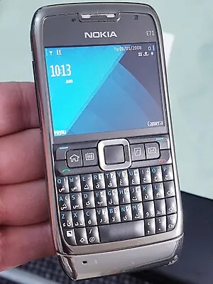 Nokia E71 Classic (Unlocked) 3G Smartphone Excellent Condition Sim Free • £34.99