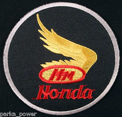 Honda Motorcycles Iron On PATCH Badge Bikers HM • $4.95