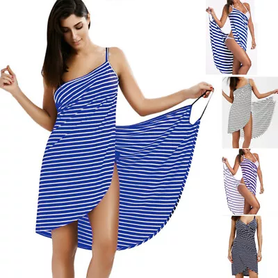 New Lady Bikini Cover Up Sarong Beach Long Dress Swimwear Swimsuit Plus Size • £8.39