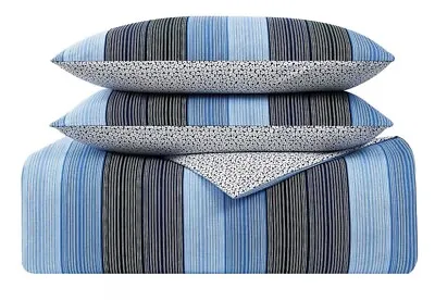 Tommy Hilfiger Explorer Stripe Twin / Twin XL Comforter & Shams Set 2pc New • $79.99