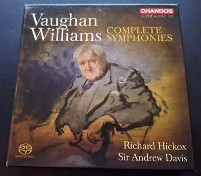 Ralph Vaughan Williams : Vaughan Williams: Complete Symphonies CD Box Set 6 • £19.99