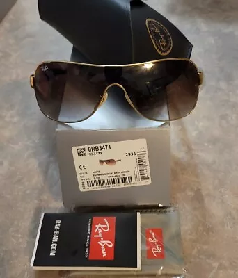 $127.98 • Buy Sunglasses Ray Ban Limited Hot Sunglasses RB3471 001/13 Unisex