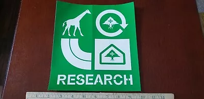 VTG 90's L.R.G. LIFTED RESEARCH GROUP LRG GRAFFITI NOS SKATEBOARD DECK STICKER ! • $4.99