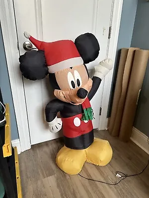3.5 Ft Tall Mickey Mouse Airblown Inflatable Used • $49.99