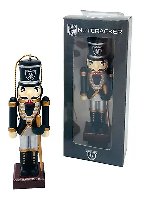 Las Vegas Raiders Nutcracker 4” Christmas Ornament By The Memory Company-NIB • $17.99