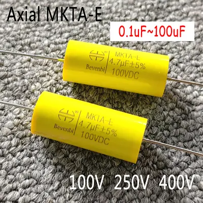 For Bevenbi 0.1uF~100uF Axial MKTA-E Audio Metallized Polyester Film Capacitor • $63.14