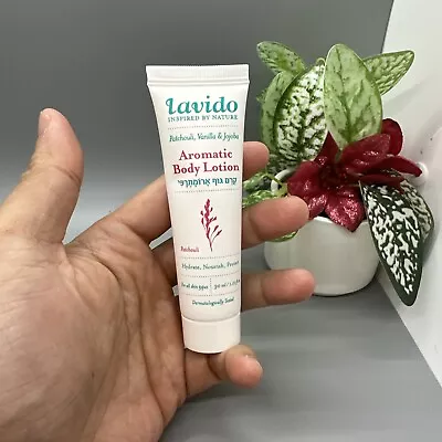 Lavido Patchouli Vanilla Jojoba Aromatic Body Lotion 30ml Deluxe Travel Size New • $9