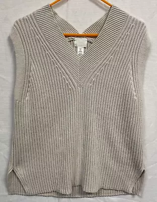 H&M - Women's Ribbed Sweater Vest - Women's Size Small • $9.99