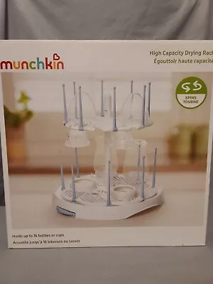 Munchkin - High-Capacity Drying Rack Spining Easy-Fold Quick Dry With Drip Tray • $15