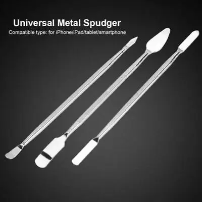  Metal Opening Repair Pry Spudger Crowbar Tool Kit For IPhone Samsung Phone 3Set • $8.95