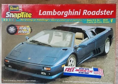 Revell Lamborghini Roadster SnapTite Kit #85-1908 Factory Sealed • $22.50