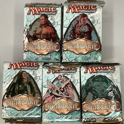 Magic The Gathering MTG Scars Of Mirrodin (SOM 2010) Booster Pack X1 NEW/SEALED • $24.30